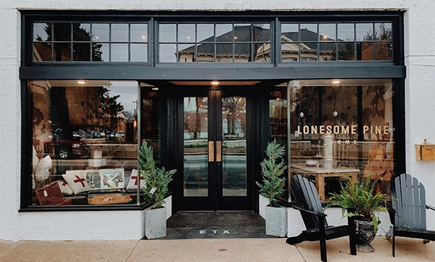 Shop Downtown near Pineywoods Vineyard